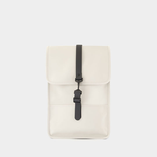 Sac À Dos Mini W3 - RAINS - Synthétique - Blanc