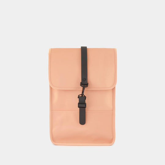 Sac À Dos Mini W3 - RAINS - Synthétique - Corail