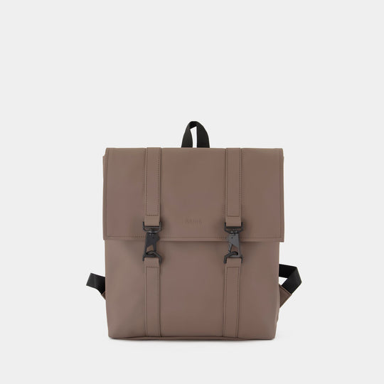 Sac À Dos Msn Mini W3 - RAINS - Synthétique - Marron