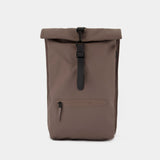 Sac À Dos Rolltop W3 - RAINS - Synthétique - Marron