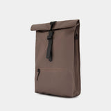 Sac À Dos Rolltop W3 - RAINS - Synthétique - Marron