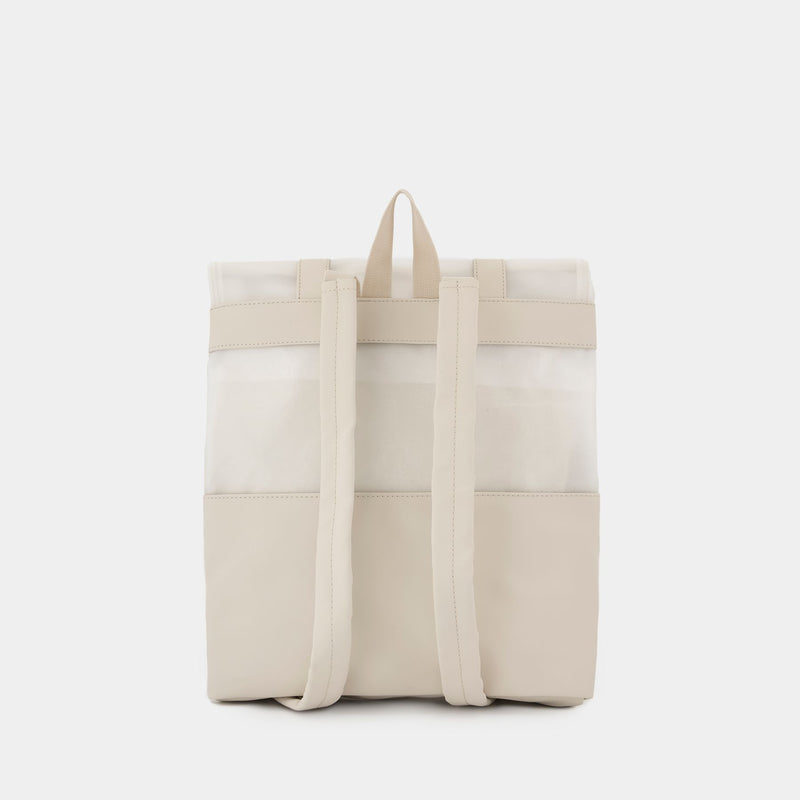 Sac À Dos Split Msn Mini - RAINS - Synthétique - Blanc