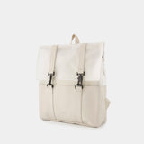 Sac À Dos Split Msn Mini - RAINS - Synthétique - Blanc