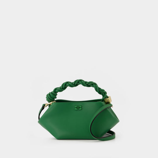 Sac À Bandoulière Bou Mini - Ganni - Cuir - Vert