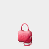 Sac À Main Butterfly Small Gradient - Ganni - Cuir Synthétique - Rose