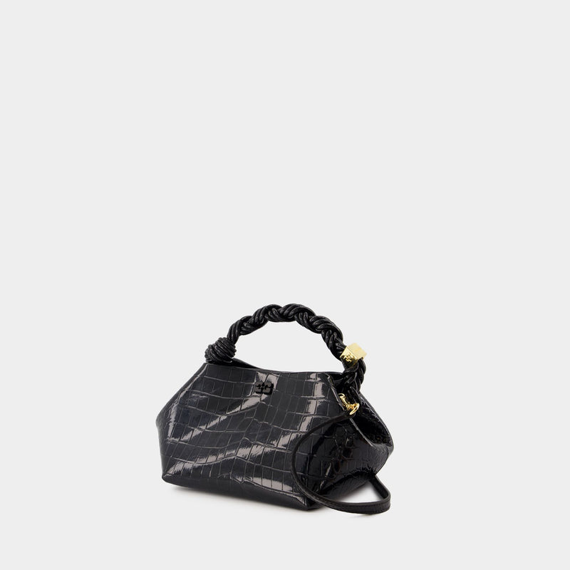 Sac À Main Ganni Bou Small - Ganni - Cuir Synthétique - Noir