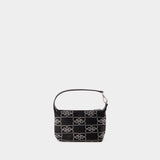 Pochette Butterfly Small - Ganni - Synthétique - Noir