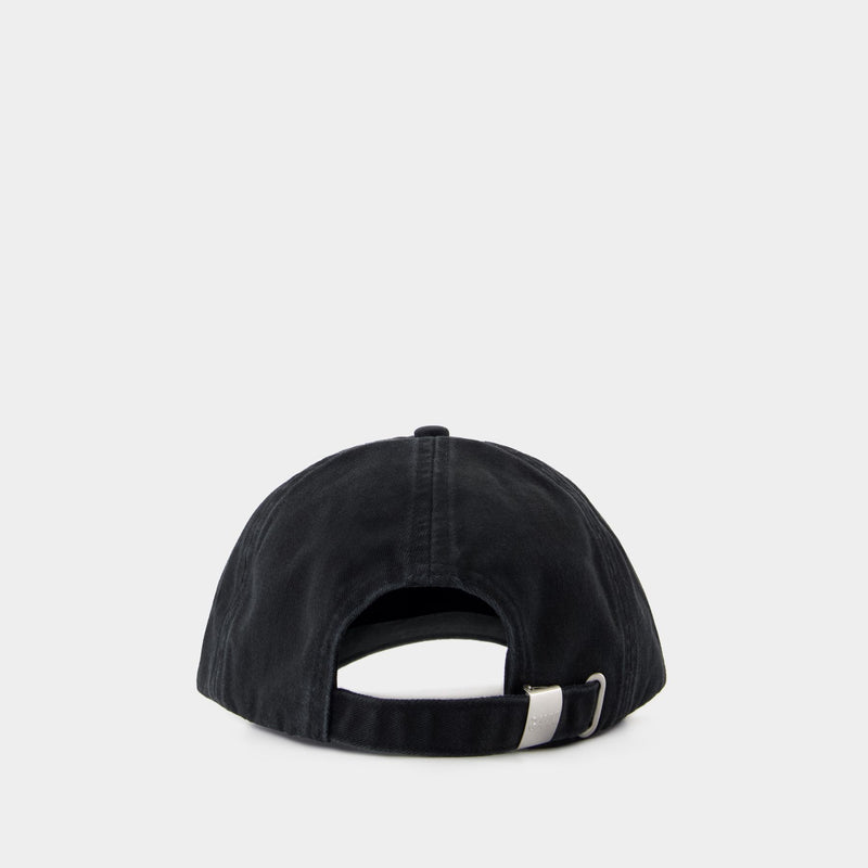 Casquette - Ganni - Coton - Noir