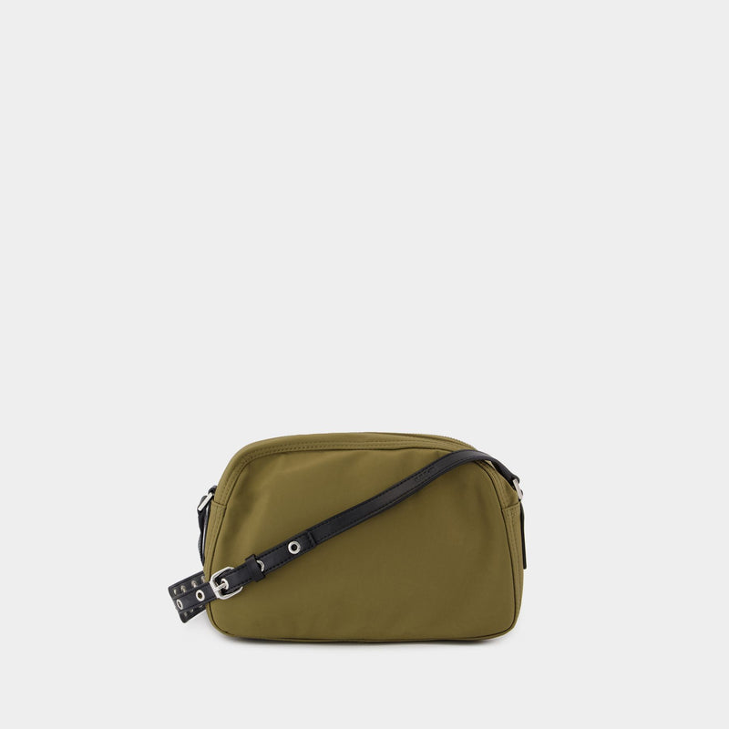 Sac À Bandoulière Bucky Camera Bag - Ganni - Nylon - Vert