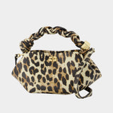 Sac À Bandoulière Bou Mini - Ganni - Cuir - Imprimé