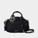 Sac À Bandoulière Bucky Polochon Small - Ganni - Nylon - Noir