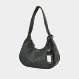 Sac Porté Épaule Bou Medium - Ganni - Cuir - Gris