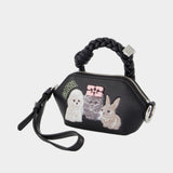 Porte-Clé Bou Nano Animals - Ganni - Cuir - Noir