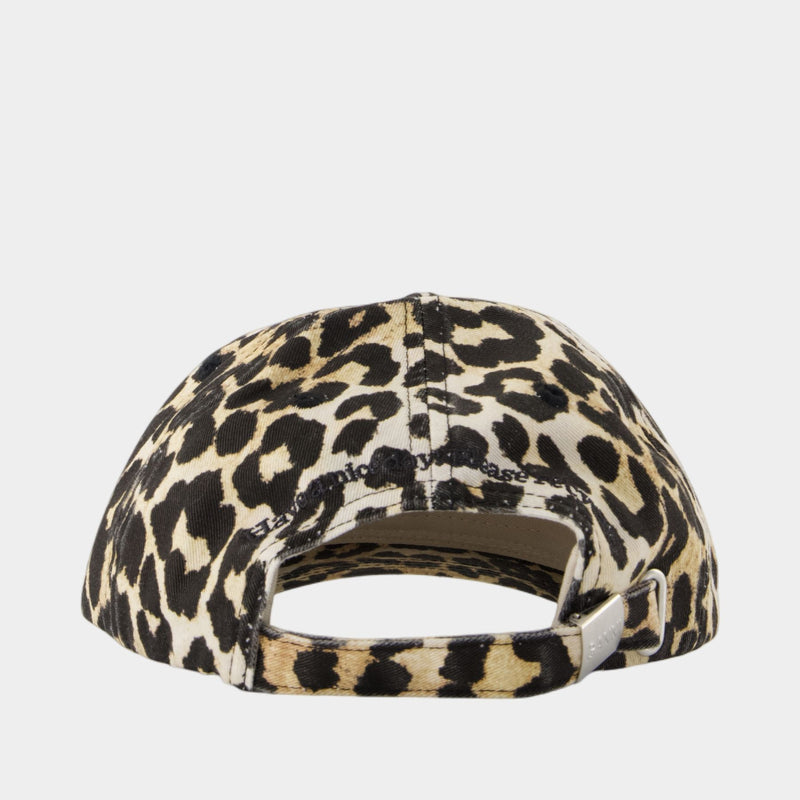 Casquette Leo - Ganni - Coton - Imprimé