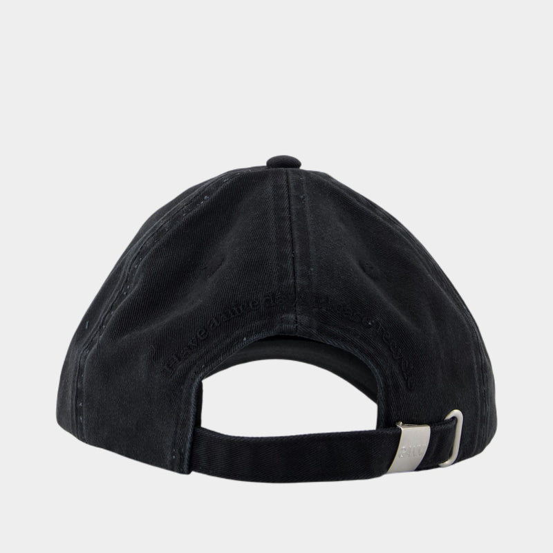 Casquette Emb - Ganni - Coton - Noir
