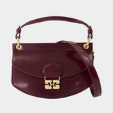 Sac À Bandoulière Apo G Mini - Ganni - Synthétique - Bordeaux