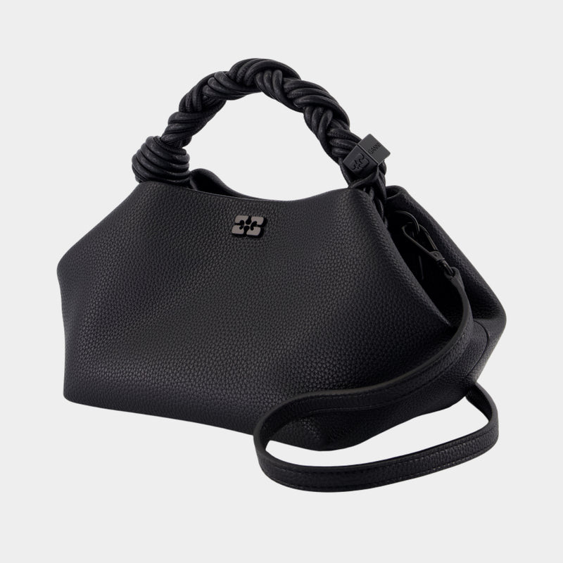 Sac À Main  Bou Small Grained - Ganni - Synthétique - Noir