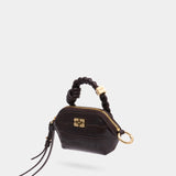 Sac À Main  Bou Nano Croco - Ganni - Synthétique - Marron