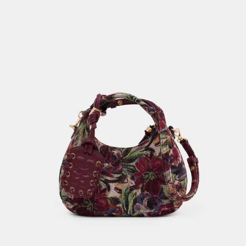 Sac À Main Mini Tapestry - Ganni - Synthétique - Multi
