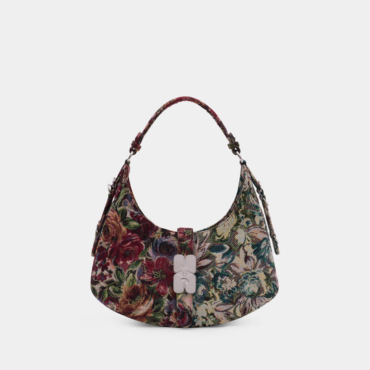 Sac Porté Épaule Kat Small Tapestry Tpj - Ganni - Synthétique - Multi