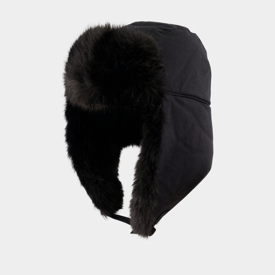 Bonnet Rolla - By Malene Birger - Coton - Noir