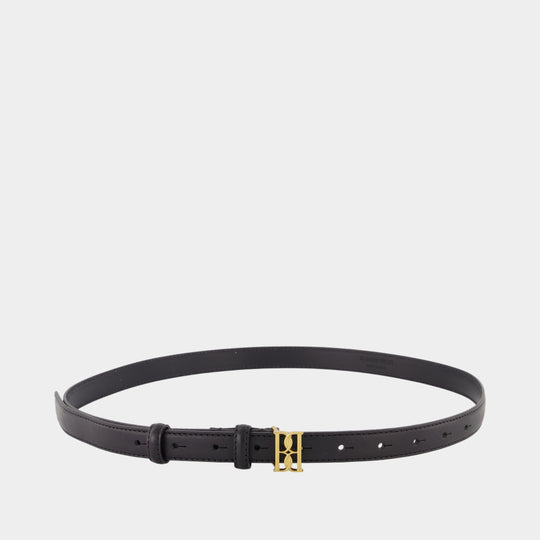 Ceinture Marlos - By Malene Birger - Cuir - Noir
