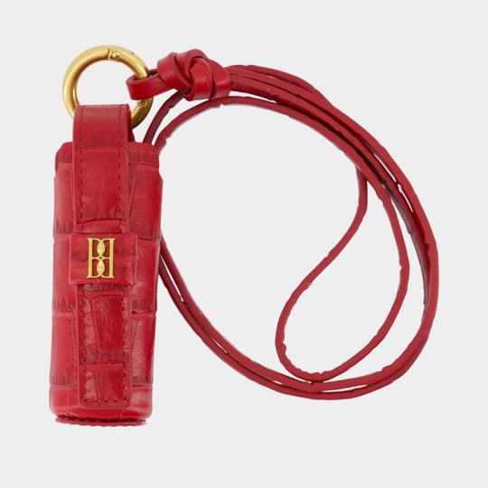 Charm Vera Lipstick - By Malene Birger - Cuir - Rouge