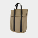Sac À Dos 2 Way Tote Backpack Mini W3 - RAINS - Synthétique - Beige