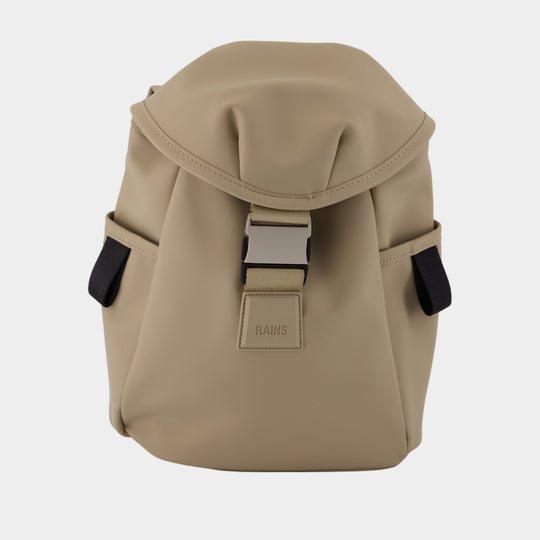 Sac À Dos Valera Bucket Backpack Mini W3 - RAINS - Synthétique - Beige