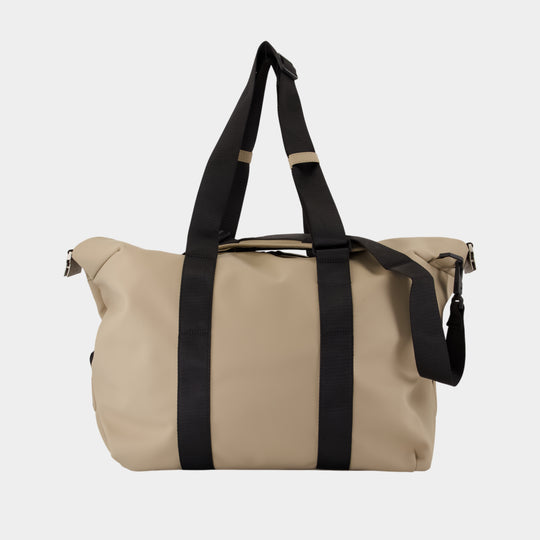Sac De Voyage Valera Weekend Small W3 - RAINS - Synthétique - Beige