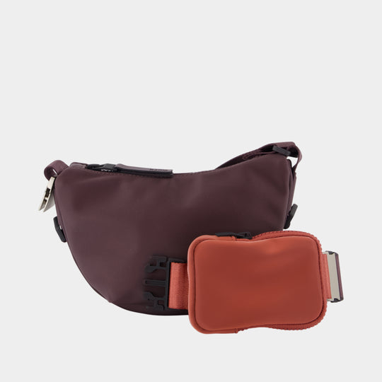 Sac À Bandoulière Valera Mini W3 - RAINS - Synthétique - Bordeaux