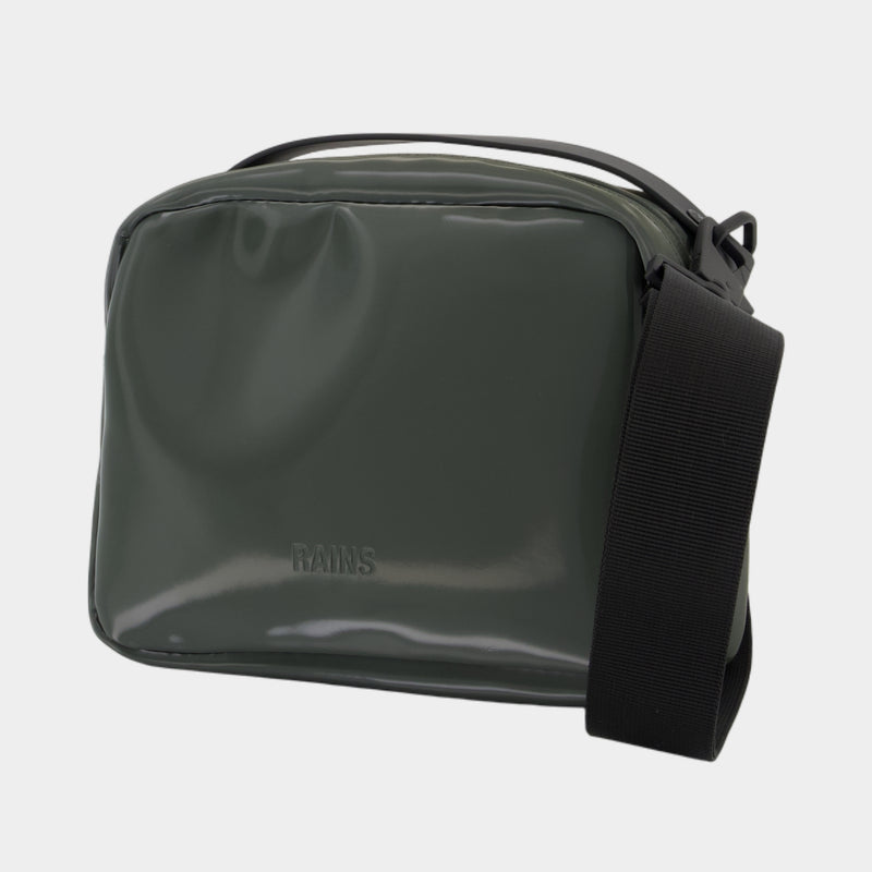 Sac À Bandoulière Box W3 - RAINS - Synthétique - Vert
