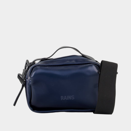 Sac À Bandoulière Box Micro W3 - RAINS - Synthétique - Bleu