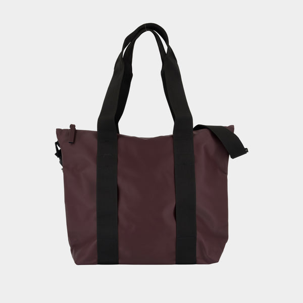 Cabas Mini W3 - RAINS - Synthétique - Bordeaux