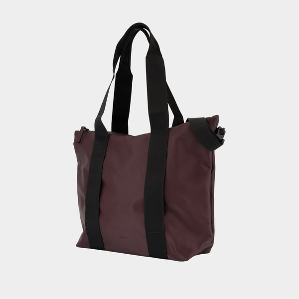 Cabas Mini W3 - RAINS - Synthétique - Bordeaux