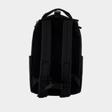 Sac À Dos Clip Front Backpack W3 - RAINS - Synthétique - Noir