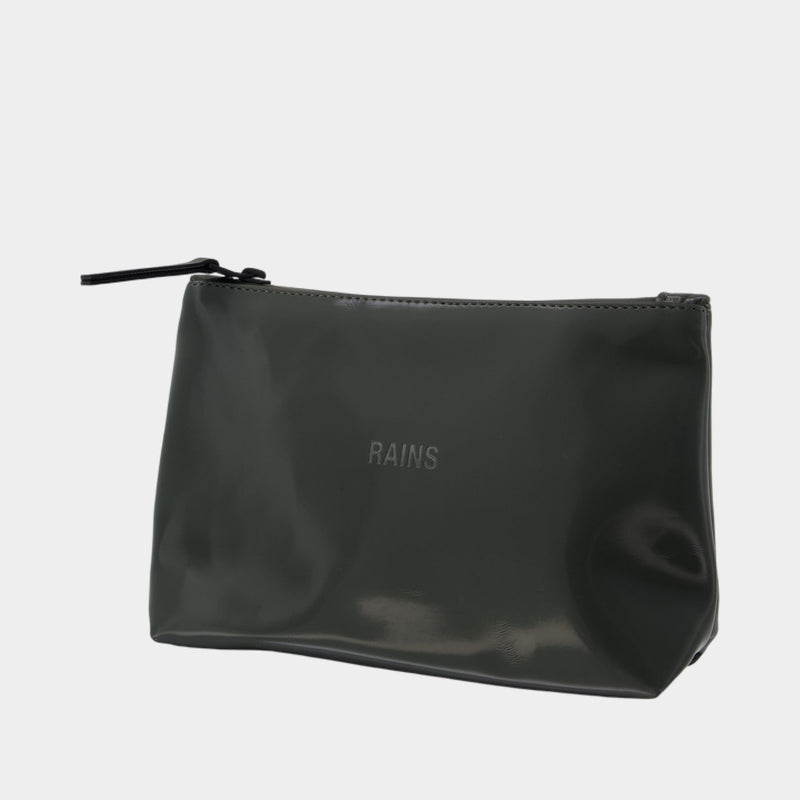 Pochette Cosmetic Bag W3 - RAINS - Synthétique - Vert