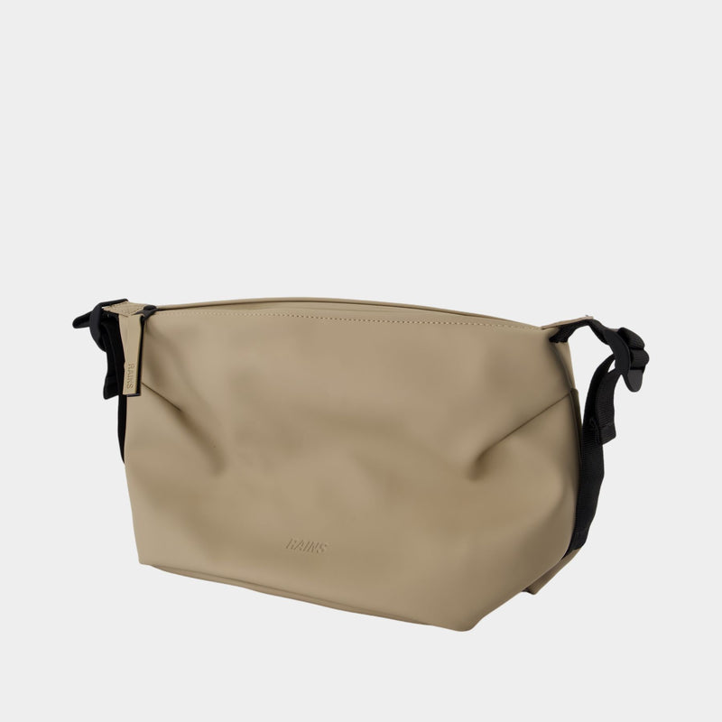 Pochette Hilo Wash Bag W3 - RAINS - Synthétique - Beige