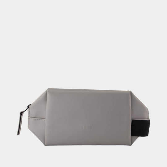 Pochette Wash Bag Small W3 - RAINS - Synthétique - Gris