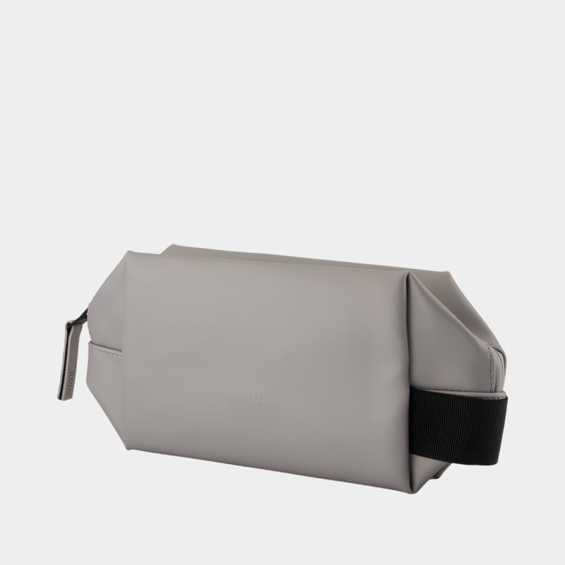 Pochette Wash Bag Small W3 - RAINS - Synthétique - Gris