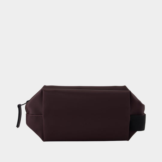 Pochette Wash Bag Small W3 - RAINS - Synthétique - Bordeaux