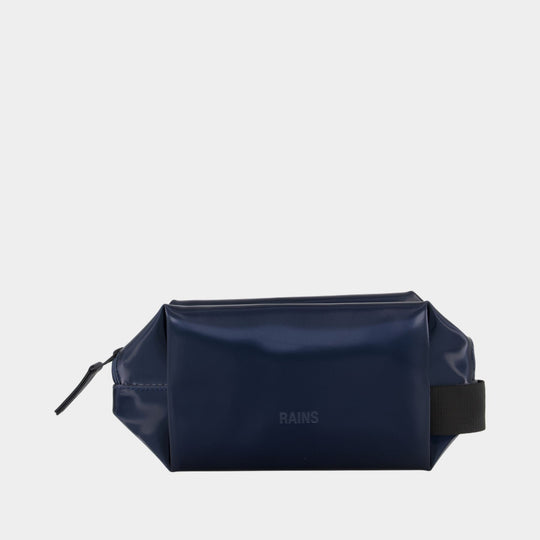 Pochette Wash Bag Small W3 - RAINS - Synthétique - Bleu