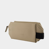 Pochette Wash Bag Small W3 - RAINS - Synthétique - Beige