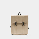 Sac À Dos Msn Mini W3 - RAINS - Synthétique - Ivory