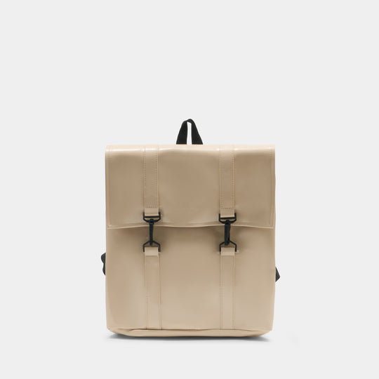 Sac À Dos Msn Mini W3 - RAINS - Synthétique - Ivory