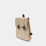 Sac À Dos Msn Mini W3 - RAINS - Synthétique - Ivory