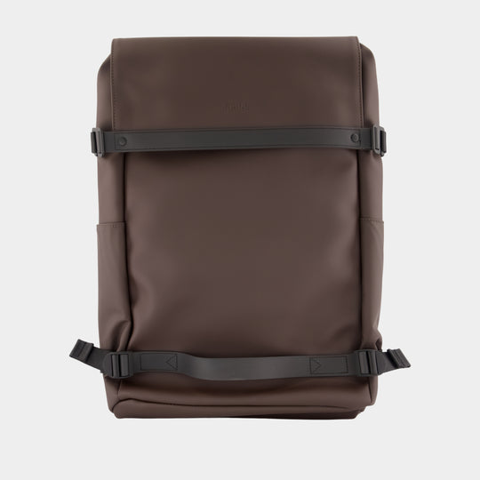 Sac À Dos Otg W3 - RAINS - Synthétique - Marron
