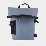Deepwater Rolltop Rucksack Large W4 - RAINS - Synthétique - Bleu