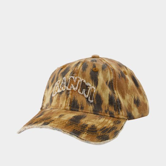 Casquette - Ganni - Coton - Multi
