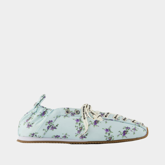 Ballerines Lace Up Sporty - Ganni - Synthétique - Multi